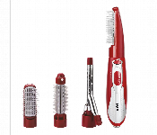 Sanford Sf9752Hs Bs Red 4 In 1 Hair Styler  - Similar Product Imag - ID 7157372
