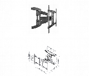 Zenan Tv Wall Bracket Zts.wm041 Full Motion  - Similar Product Imag - ID 7157528