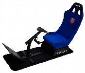 Racing Wheel Stand With Seat Gaming Chair Driving. Blue  - Similar Product Imag - ID 7157739