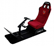 Racing Wheel Stand With Seat Gaming Chair Driving. Red  - Similar Product Imag - ID 7157740