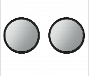 Epsilon Spot And Round Mirror Eps1247  - Similar Product Imag - ID 7157808
