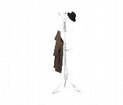 Garment Rack Stand Multihook Clothes White  - Similar Product Imag - ID 7157870
