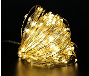 Led Fairy String Lights 5M Warm White Battery Powered  - Similar Product Imag - ID 7158287