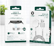 Green Lion Magnetic Braided Charging Cable 1.2M Usb A Fast Charging Cable For Apple Watch Silver  - Similar Product Imag - ID 7158976