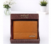 Zefani Premium Textured Leather Bi Fold Wallet Tan  - Similar Product Imag - ID 7159577