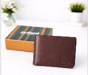 Zefani Premium Genuine Leather Bi Fold Wallet For Men Maroon  - Similar Product Imag - ID 7159900