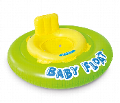 Intex Baby Float 76Cm Secure Seat Pvc Design Yellow And Green  - Similar Product Imag - ID 7159982