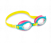 Intex Play Junior Goggles 3 8 Anti Fog Blue Yellow Pink  - Similar Product Imag - ID 7160001