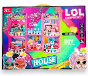Lol Surprise Omg House Dollhouse 110022 2 Level Pink  - Similar Product Imag - ID 7160053