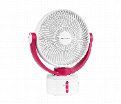 Hamilton Table Fan Ht7092 8 Inch Rechargeable Led Red  - Similar Product Imag - ID 7160533
