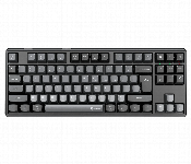Meetion Mk14 Mechanical Keyboard 87 Keys Rgb Tri Mode Black  - Similar Product Imag - ID 7160679