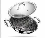 Stahl Artisan Hybrid Kadhai Sl106324 24Cm With Lid  - Similar Product Imag - ID 7160898