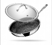 Stahl Artisan Hybrid Fry Pan Sl106426 26Cm With Lid  - Similar Product Imag - ID 7160902