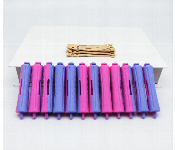 Hair Perm Roll Rods F8 5 Small Size 1.8 X 9.0 Cm Curling Rods Salon Hair Perm Rollers Pack Of 12 Pieces  - Similar Product Imag - ID 7161027