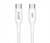 Xcell 60W Usb C To Usb C Cable 1M White Braided  - Similar Product Imag - ID 7161834