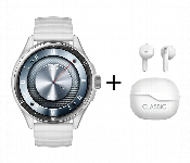 Xcell Classic 6 Watch Plus Tws Bundle Grey 1.43 Inch Amoled  - Similar Product Imag - ID 7161867