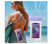 Momax Waterproof Pouch Purple For Phones Up To 7 Inch  - Similar Product Imag - ID 7161968