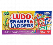 Ludo Snakes Ladders Board Game 2In1 Family Set Fun  - Similar Product Imag - ID 7162293