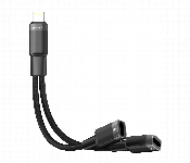 Porodo 2In1 Lightning Adapter Audio Charge Splitter  - Similar Product Imag - ID 7162377