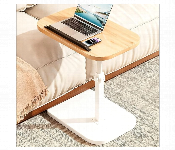 Adjustable Height Desk With 360 Degree Flipping Tabletop White Stand  - Similar Product Imag - ID 7162443