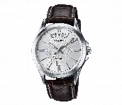 Casio Mtp 1381L 7Avdf Men Analog Watch Genuine Leather Strap Day Date Display 50M Water Resistant  - Similar Product Imag - ID 7162474