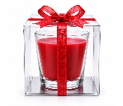Strawberry Scented Candle Glass Jar Long Lasting  - Similar Product Imag - ID 7162529