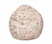 Lazy Panda Kids Bean Bag Cotton Friend Design  - Similar Product Imag - ID 7162576
