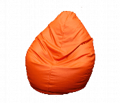 Lazy Panda Kids Bean Bag Orange Eco Leather  - Similar Product Imag - ID 7162580