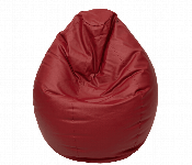 Lazy Panda Kids Bean Bag Maroon Eco Leather  - Similar Product Imag - ID 7162582