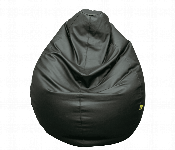 Lazy Panda Kids Bean Bag Black Eco Leather  - Similar Product Imag - ID 7162584
