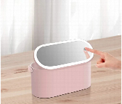 3 In 1 Cosmetic Makeup Storage Box With Led Vanity Mirror  - Similar Product Imag - ID 7162616