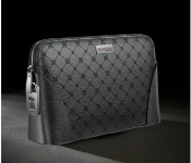 Yesido Clutch Bag Genuine Leather Zipper Black  - Similar Product Imag - ID 7162707