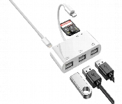 Coteetci 6 In 1 Lightning Otg Card Reader For Iphone  - Similar Product Imag - ID 7163001
