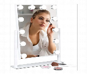 Hollywood Vanity Mirror With 12 Led Bulbs And 3 Light Modes  - Similar Product Imag - ID 7163072