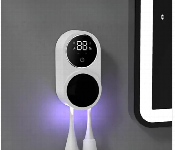 Smart Uv Toothbrush Sanitizer Wall Mounted Sensor Multi Toothbrush Holder  - Similar Product Imag - ID 7163217