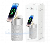 2 In 1 Magsafe Charger Bluetooth Speaker Night Light Usb Type C  - Similar Product Imag - ID 7163484
