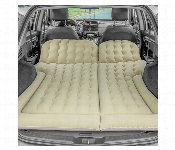 Car Air Bed Inflatable Mattress Soft Foldable Light Brown  - Similar Product Imag - ID 7163565