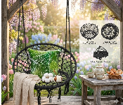Foldable Outdoor Relax Swing Chair  - Similar Product Imag - ID 7163638