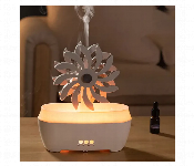 Windmill Aroma Diffuser With Remote Led Light White  - Similar Product Imag - ID 7163737