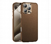 Yesido Pc09 Leather Case Iphone 16 Pro Slim And Lightweight Brown  - Similar Product Imag - ID 7163745