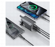 Trusmi Gan Pd65W Charger With 60W Cable Uk Plug  Gallium Nitride Gan  - Similar Product Imag - ID 7163754