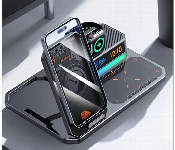T50 6 In 1 Wireless Charging Station Speaker Led Clock Display  - Similar Product Imag - ID 7163759