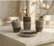 Stylish And Modern Bathroom Accessories Set  - Similar Product Imag - ID 7163863