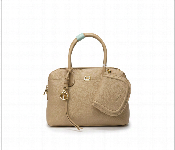 Chris Bella Womens Handbag Elegant Everyday Satchel Bag Beige  - Similar Product Imag - ID 7163865