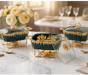 Luxury Glass Serving Dish 3Peices  - Similar Product Imag - ID 7163992