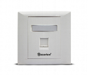 Secuview Single Port Durable Plastic Faceplate Sv Fp1W Wall Mount Design  - Similar Product Imag - ID 7164091