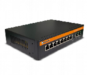 Secuview 120W 8X Port Poe Switch 2 Uplink Ports Sv P81202Na 10 By 100 Mbps Operation  - Similar Product Imag - ID 7164138
