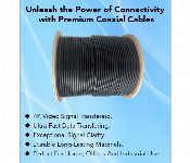 Secuview High Efficiency Rg6 By U Coaxial Cable 305M Sv010002 305Ws Bk  - Similar Product Imag - ID 7164249