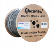 Secuview High Quality Rg59 By U Coaxial Cable 305M Sv030007 305Ws Bk  - Similar Product Imag - ID 7164250