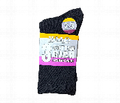 Xiao Kids Cotton Rich Fashion Socks Pack Of 3 Pairs Black  - Similar Product Imag - ID 7165233